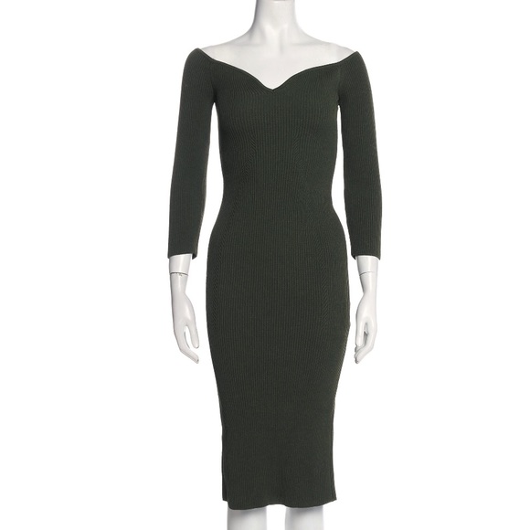 Khaite Green Dress. - Picture 5 of 15